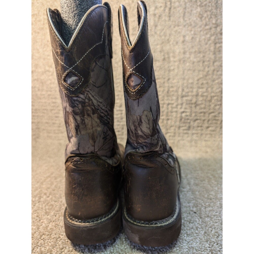 Justin Gypsy Boots Womens 10B Cowgirl Camouflage Brown L9609 - Picture 10 of 15